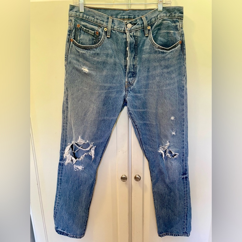 Womens Levi’s 501 skinny jeans - size 31